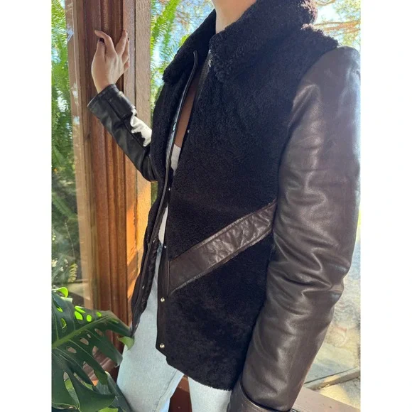 A.P.C. Veste Wilson Jacket in Marron Fonce - Picture 9 of 16